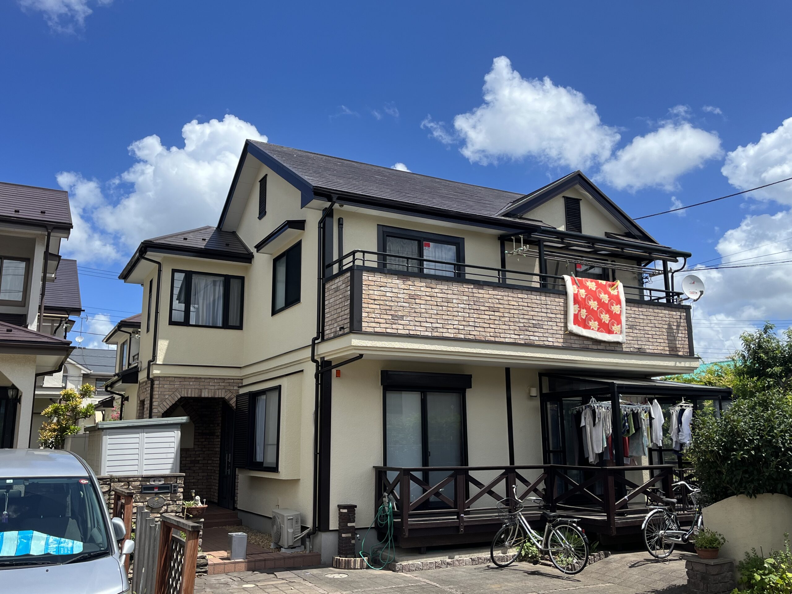 鎌ヶ谷市　外壁塗装　屋根塗装が完工致しました！