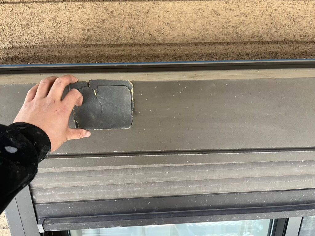 シャッターBOX<br />
ケレン