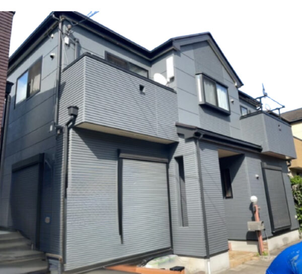【千葉県船橋市二和東】S様邸　外壁塗装・屋根塗装・付帯部塗装・FRP防水工事の施工事例