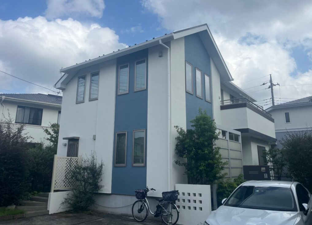 【白井市七次台】外壁塗装・屋根塗装、付帯部塗装、光触媒コーティング　施工事例