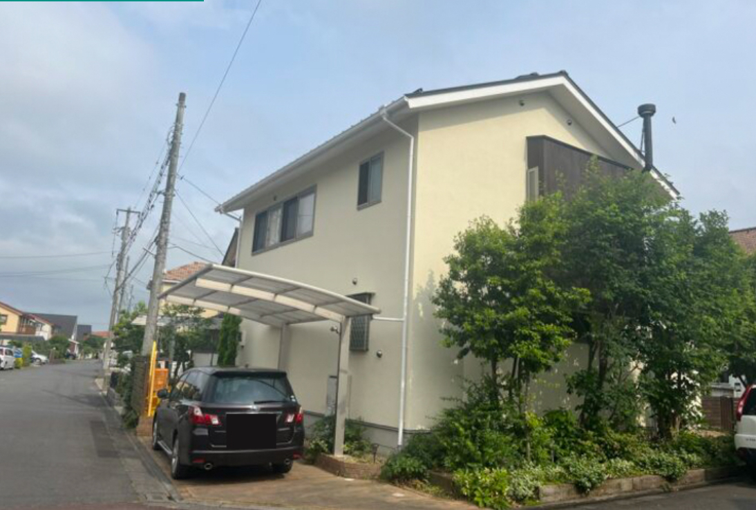 印西市滝野 外壁塗装 施工事例