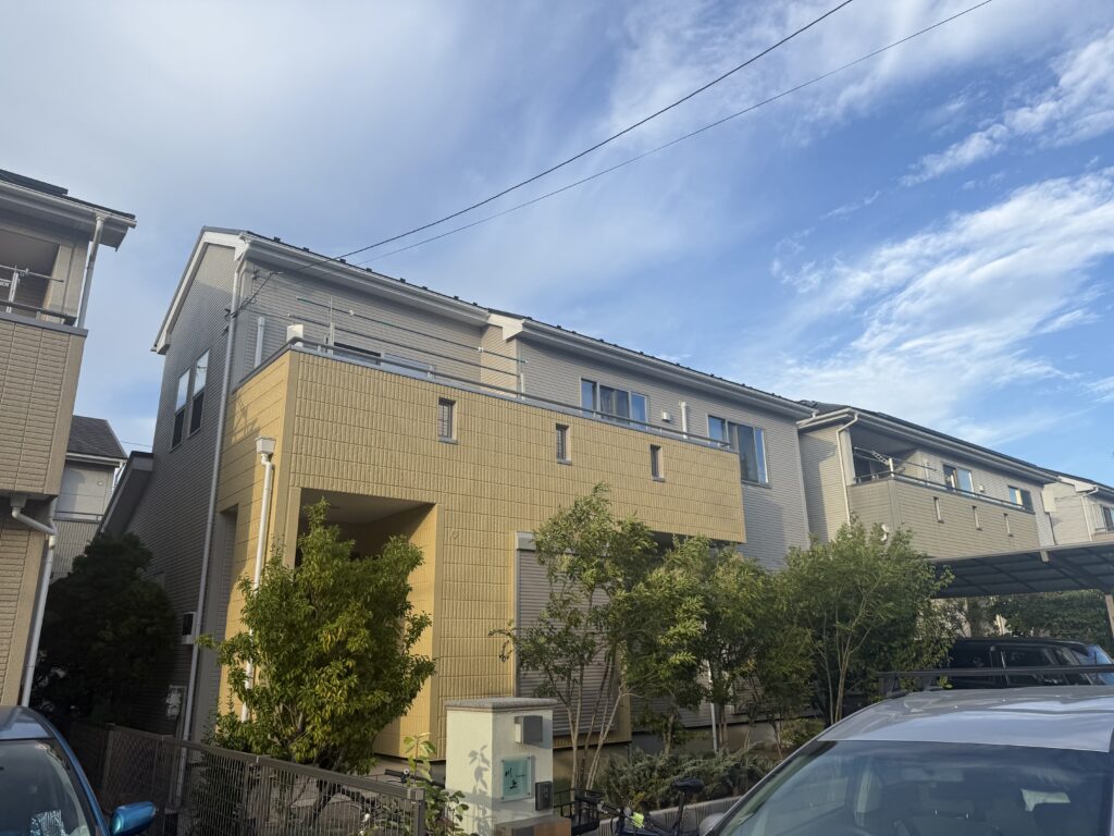 【船橋市坪井町】外壁塗装・屋根塗装の施工事例｜シリコン塗料で10年メンテナンスを考えた塗装