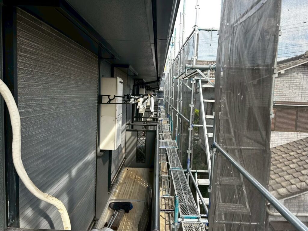 施工後のお写真です。<br />
南面上段