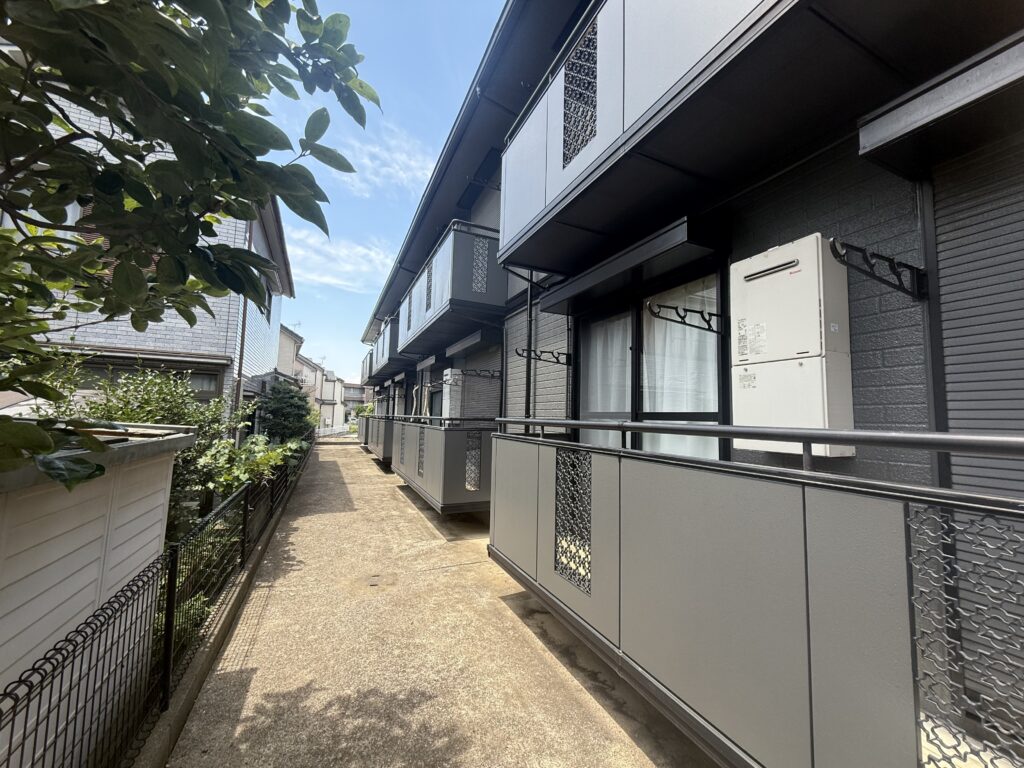 施工後のお写真です。<br />
南面下段
